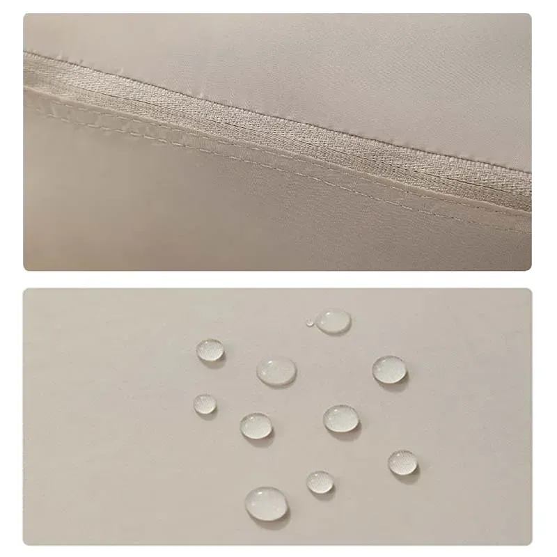 Sac à chaussures de voyage, détails de finition