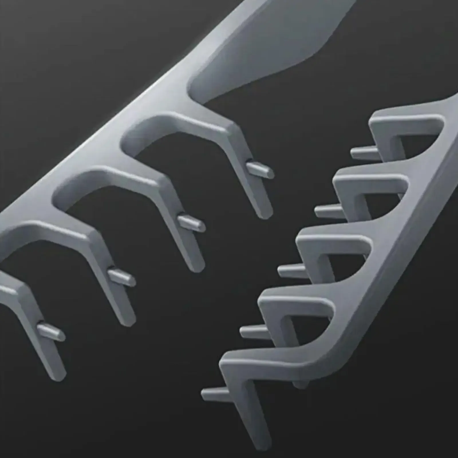 Peigne volumisant à dents larges, utilisation