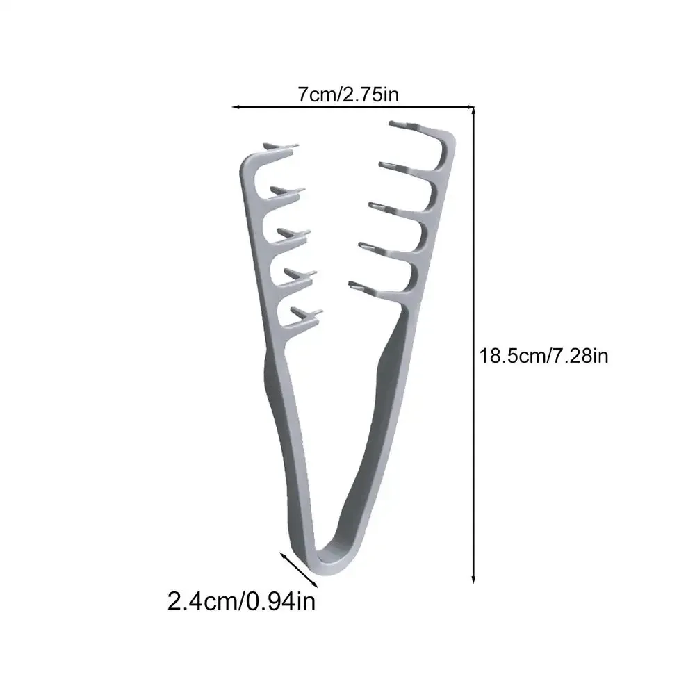 Peigne volumateur à dents larges pour coiffure, outil de bouclage et texture volumineuse pour hommes, adapté à tous types de cheveux 9