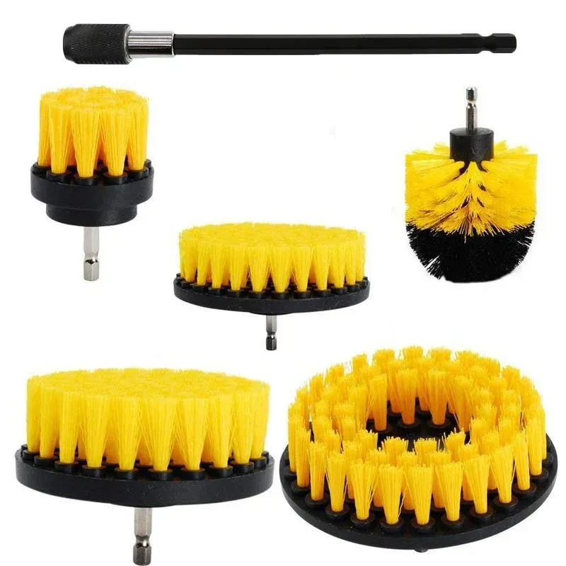 Brosse de perceuse électrique 2 / 3,5 / 4 / 5 pouces pour le nettoyage de la salle de bains et de la baignoire - Image 1