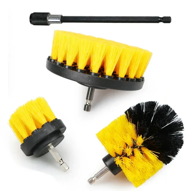 Brosse de perceuse électrique 2 / 3,5 / 4 / 5 pouces pour le nettoyage de la salle de bains et de la baignoire 11