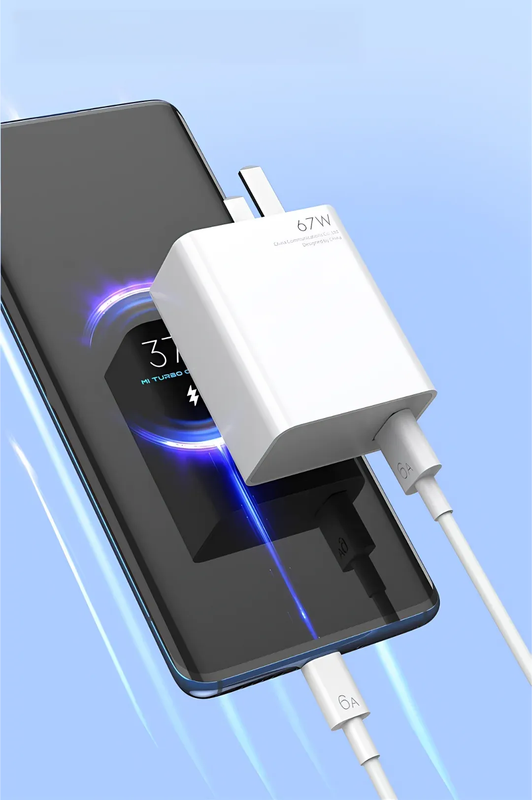 Chargeur ultra rapide, image récapitulative du produit