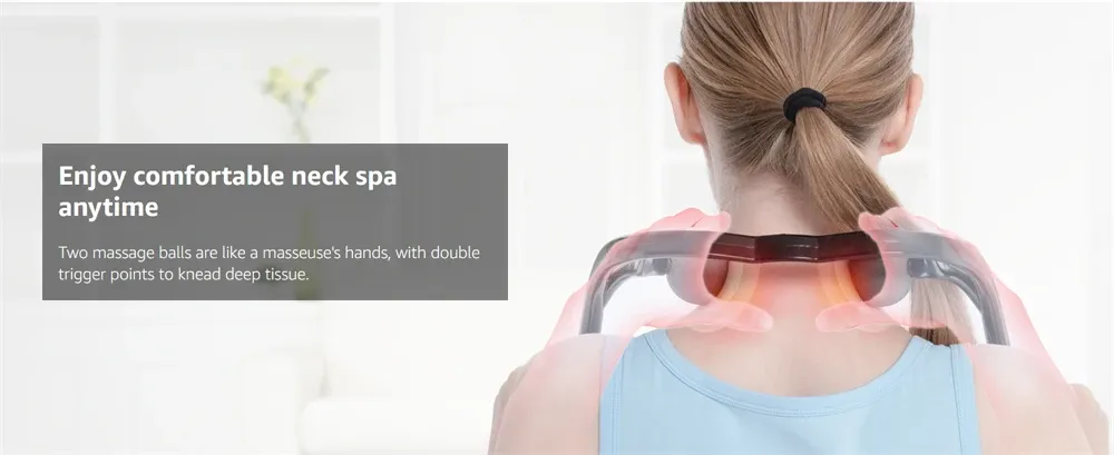 Utilisation du masseur de cou