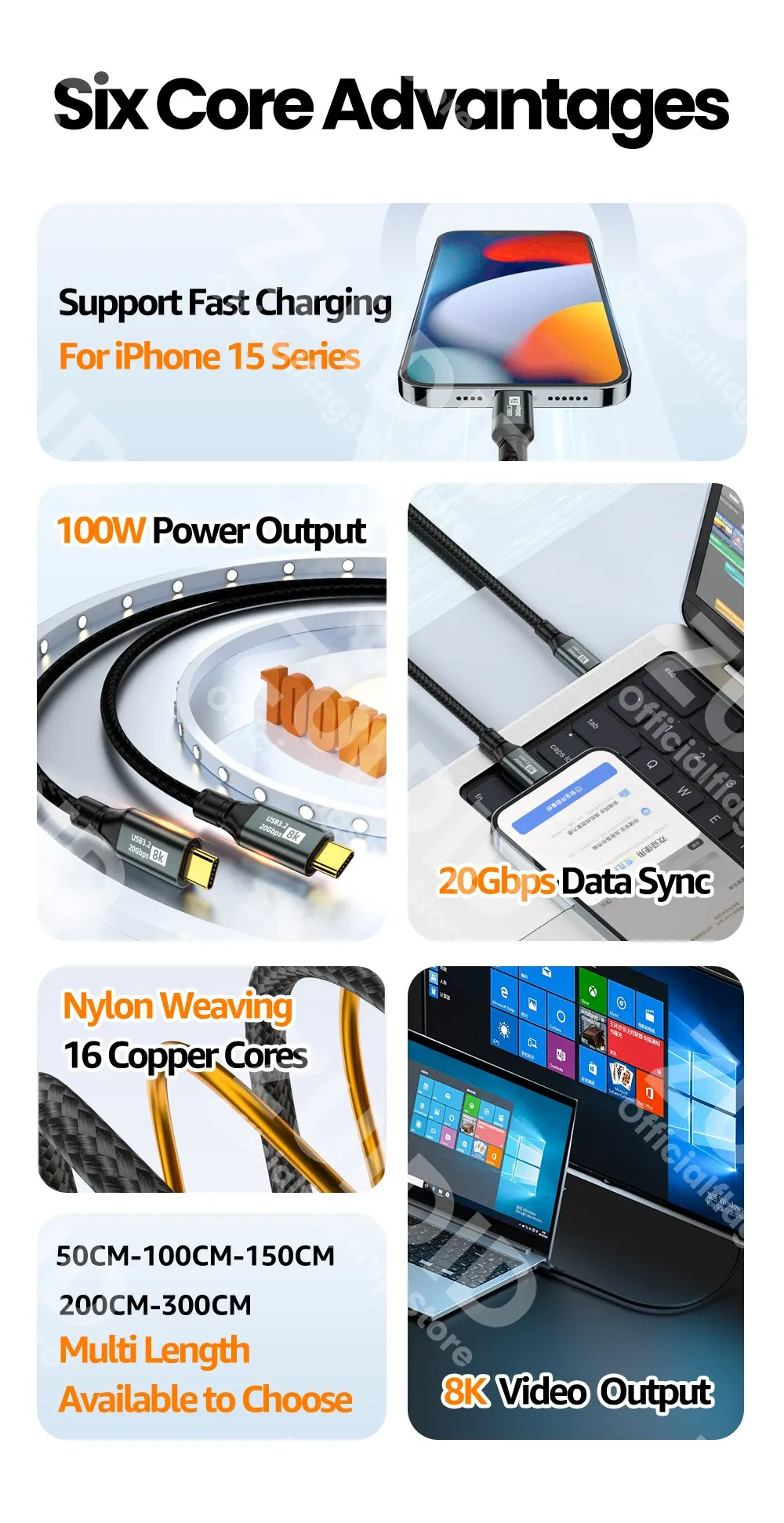 Câble USB-C en situation d'utilisation
