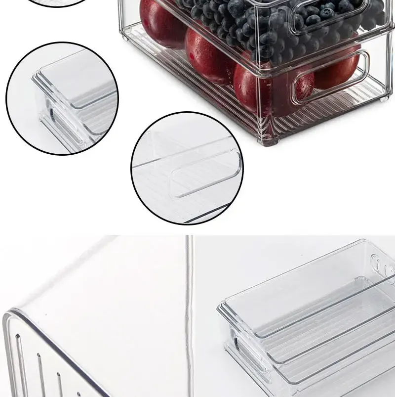 Bacs de rangement pour aliments