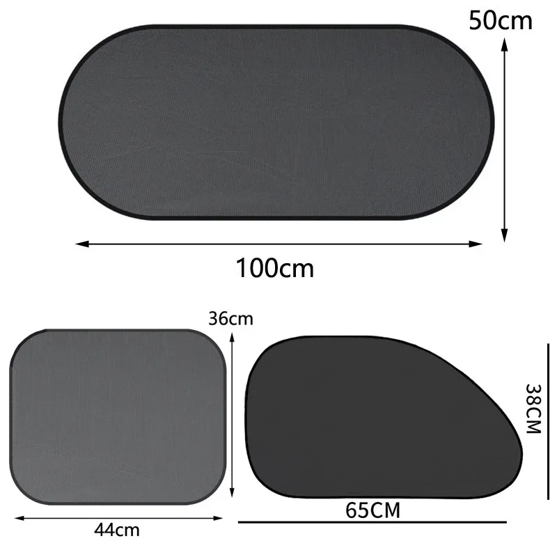 Pare-soleil pliable pour vitre latérale de voiture