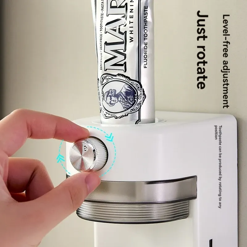Presse-dentifrice automatique à induction, accessoires de salle de bain amovibles, sans perçage 3