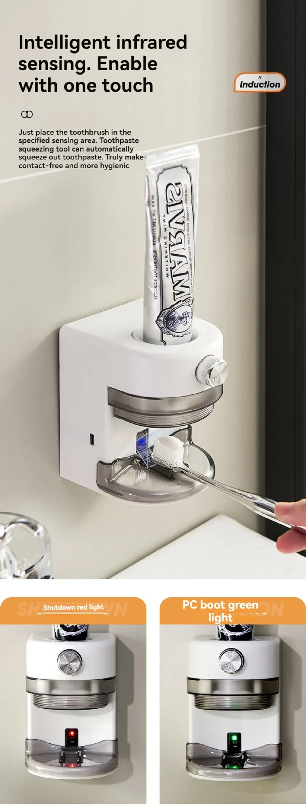Accessoires amovibles de salle de bain
