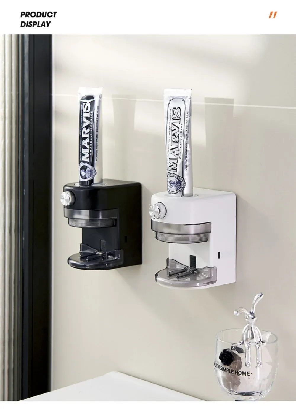 Distributeur de dentifrice automatique au quotidien