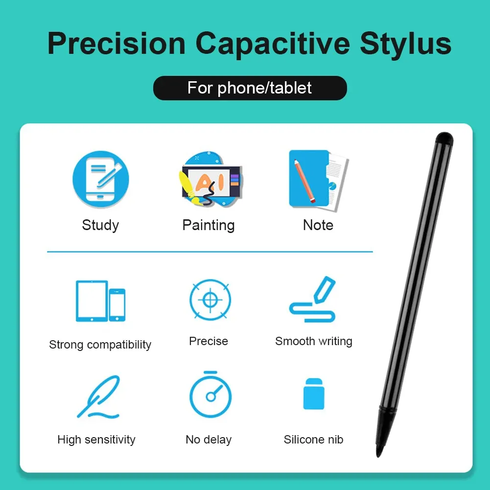 Stylet universel capacitif pour écran tactile compatible Android et iOS, pour smartphones et tablettes (Xiaomi, Huawei, Samsung) 5