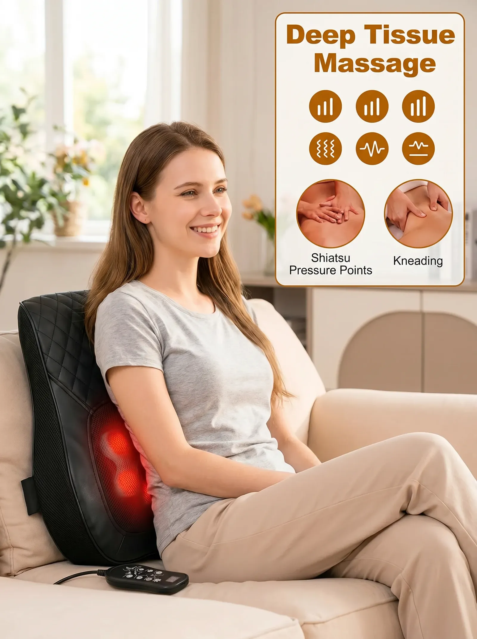 Masseur cervical électrique, vue détaillée 23