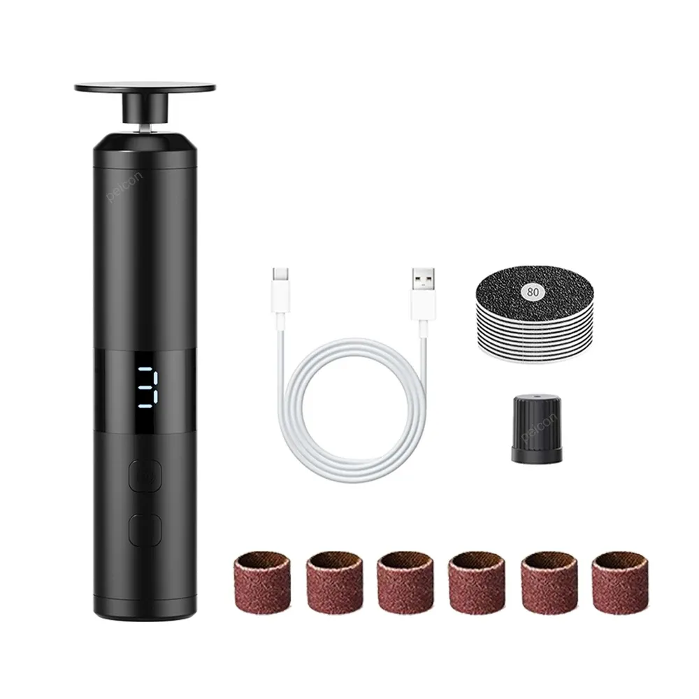 Pédicure électrique rechargeable pour callosités et peau morte, lime professionnelle 7