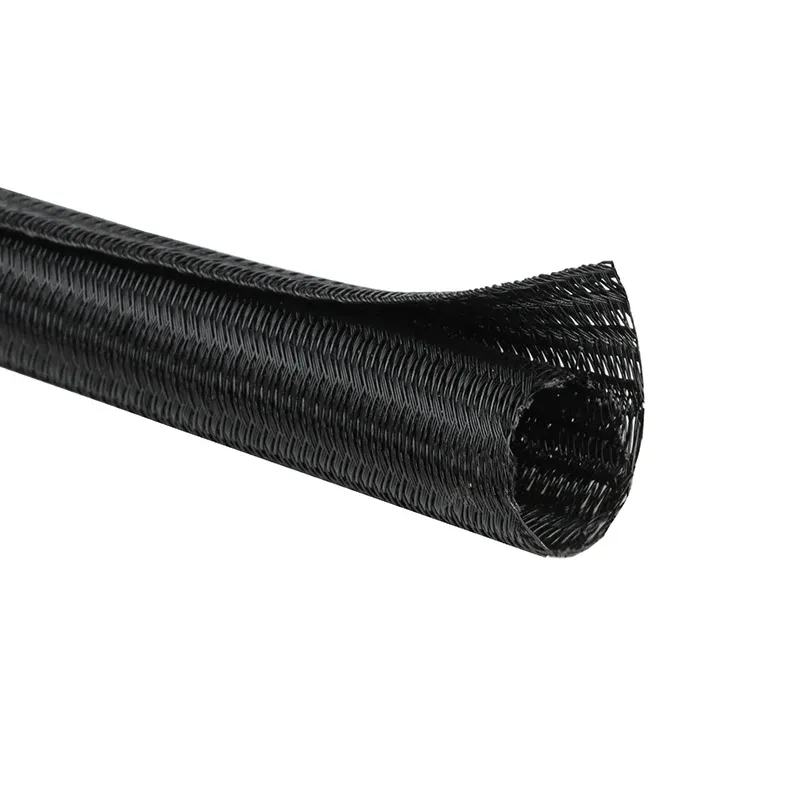 Gaine tressée auto-fermante 5, 8, 10, 13, 16, 19, 25, 32 mm, gaine isolante en PET pour câble, protection de câble pour ordinateur, TV, enroulement de câble 12