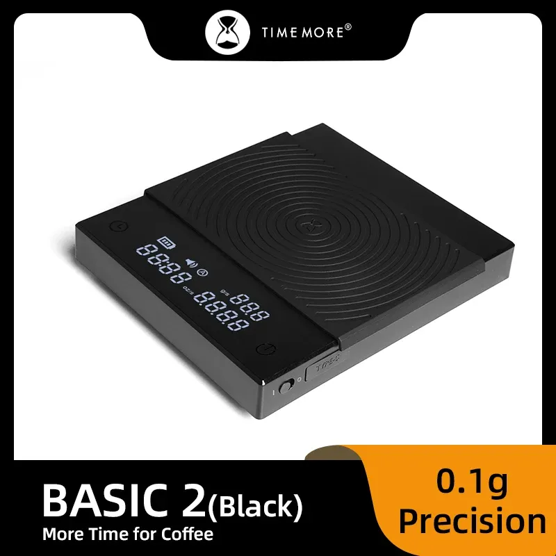 Balance de cuisine numérique TIMEMORE Black Mirror Basic2 Plus avec fonction minuteur - Image 1