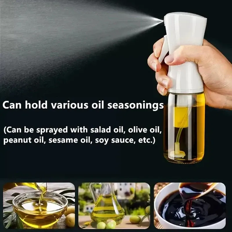 Bouteille pulvérisatrice d'huile, finitions soignées