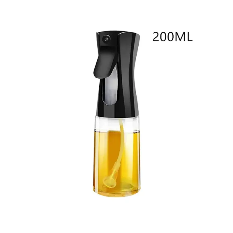 Bouteille vaporisateur d'huile de 200 ml, distributeur de cuisine pour barbecue et camping, flacon vide pour vinaigre et sauce soja 8