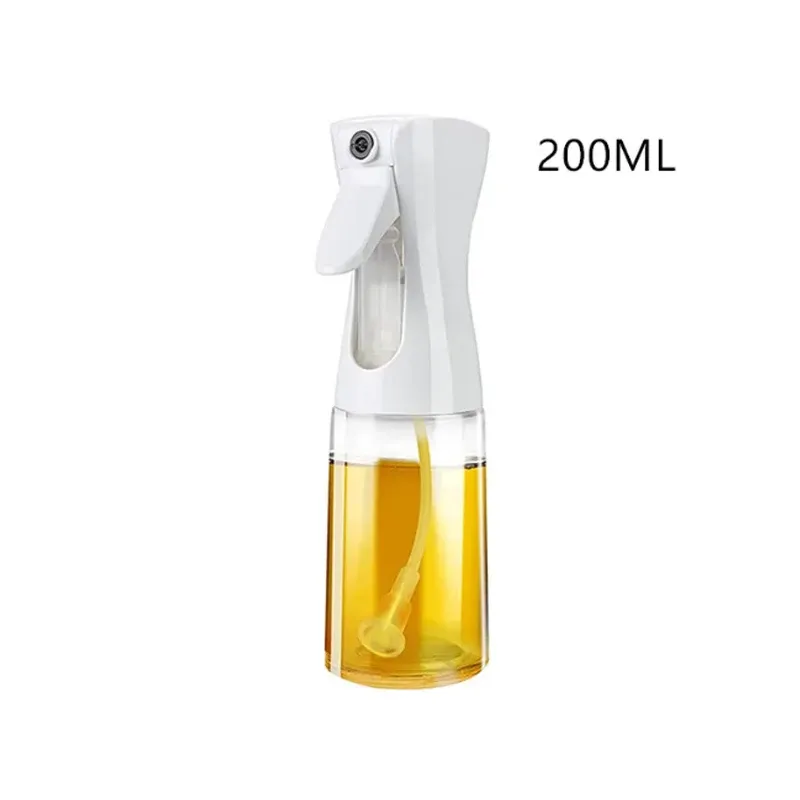 Bouteille vaporisateur d'huile de 200 ml, distributeur de cuisine pour barbecue et camping, flacon vide pour vinaigre et sauce soja 7