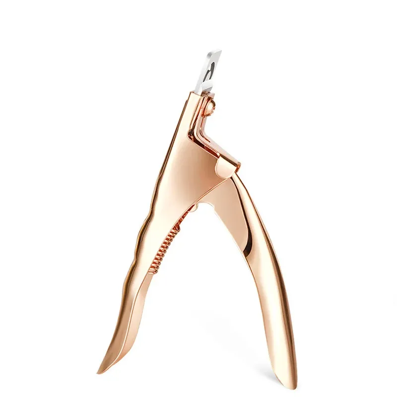 Coupe-ongles en U en acier inoxydable, 3 coloris, outil de manucure 3