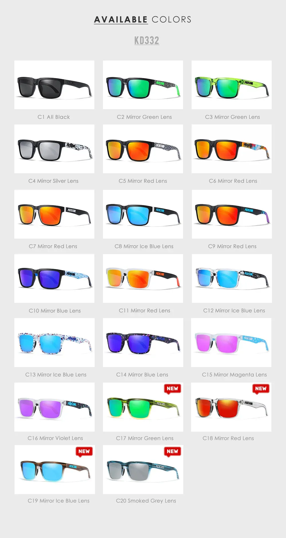 Lunettes KDEAM en situation de vie active