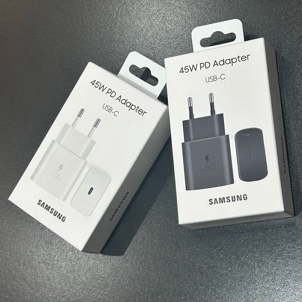 Chargeur Samsung, finitions et design