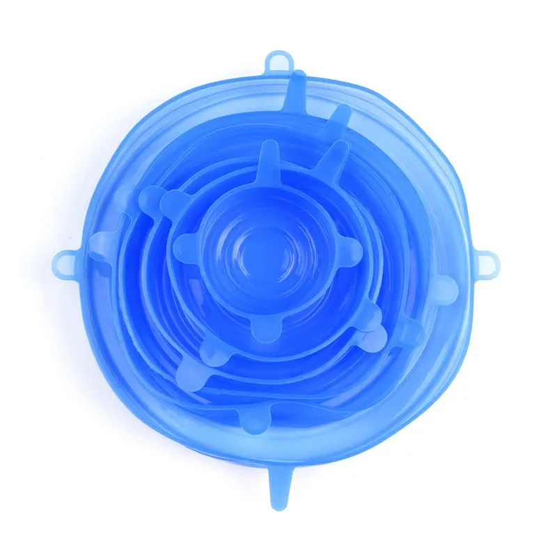Couvercles en silicone pour la conservation des aliments