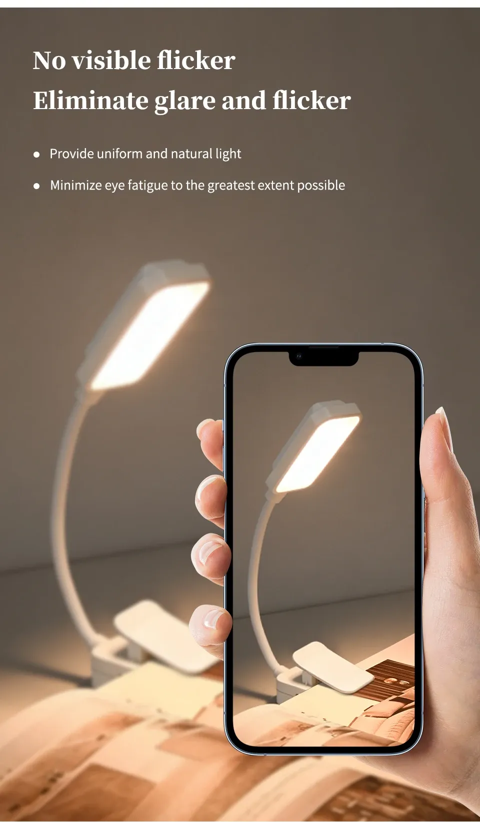 Lampe de lecture LED, cadeau
