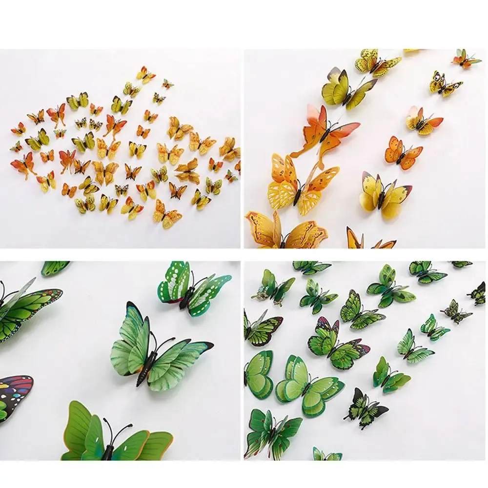 Papillons muraux dans un intérieur lumineux