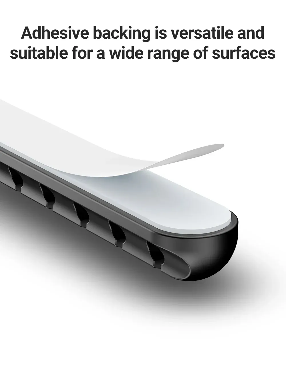 Support adhésif compatible avec de nombreuses surfaces