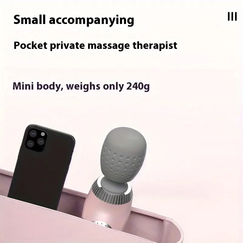 Pistolet de massage portable rechargeable par USB, multifonctionnel, pour tout le corps : détente du cou, du dos, des jambes et de la taille 3