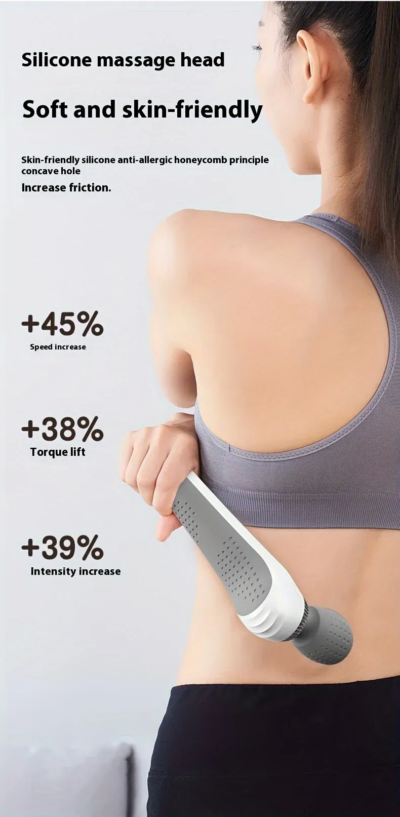 Masseur utilisé sur les jambes
