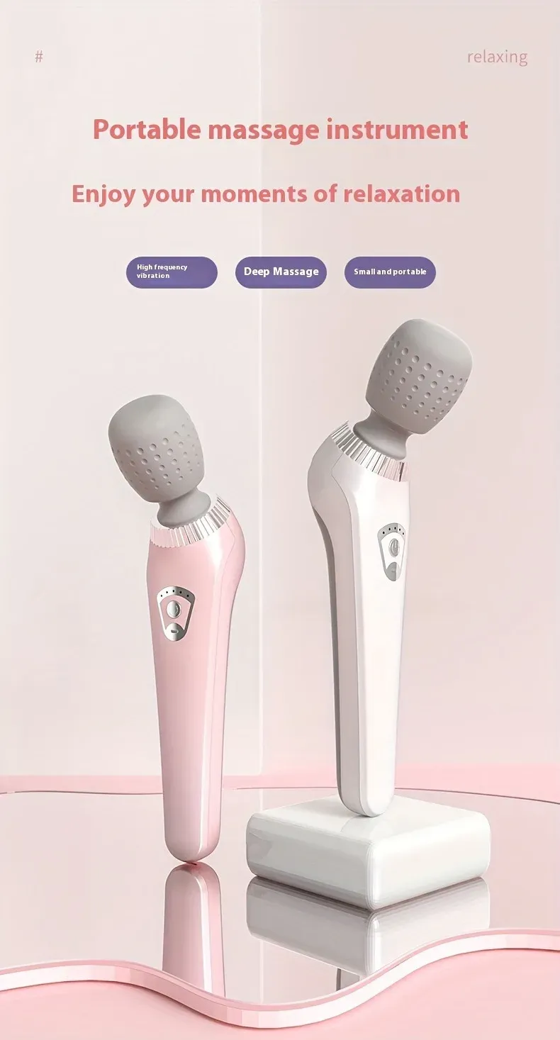 Masseur portable rechargeable par USB, vue d'ensemble du design