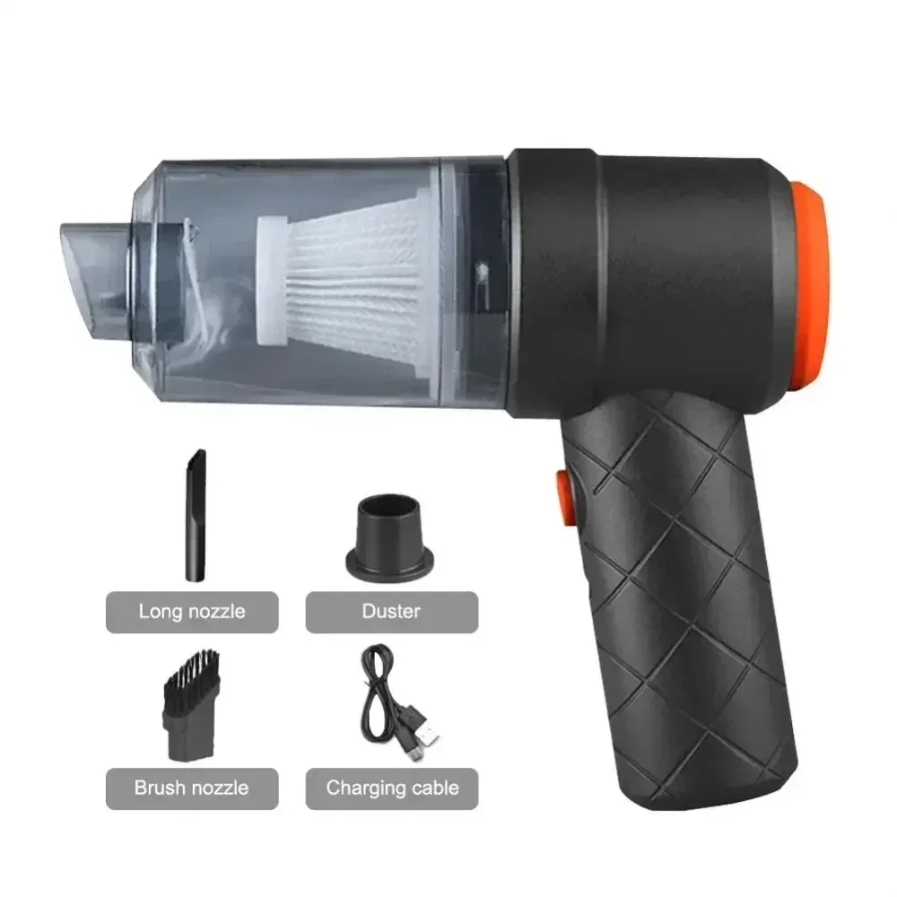 Aspirateur à main portable sans fil à double usage, forte aspiration, pour la maison et la voiture 7