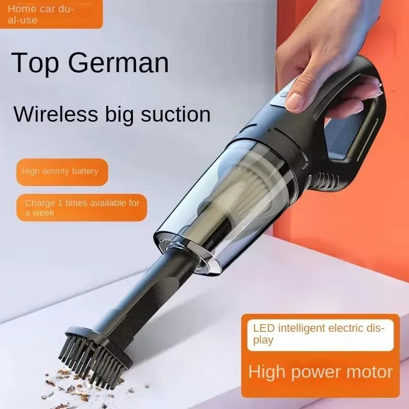 Aspirateur sans fil puissant, rechargeable, portatif, à charge rapide, pour voiture et maison, poils d'animaux - Image 1