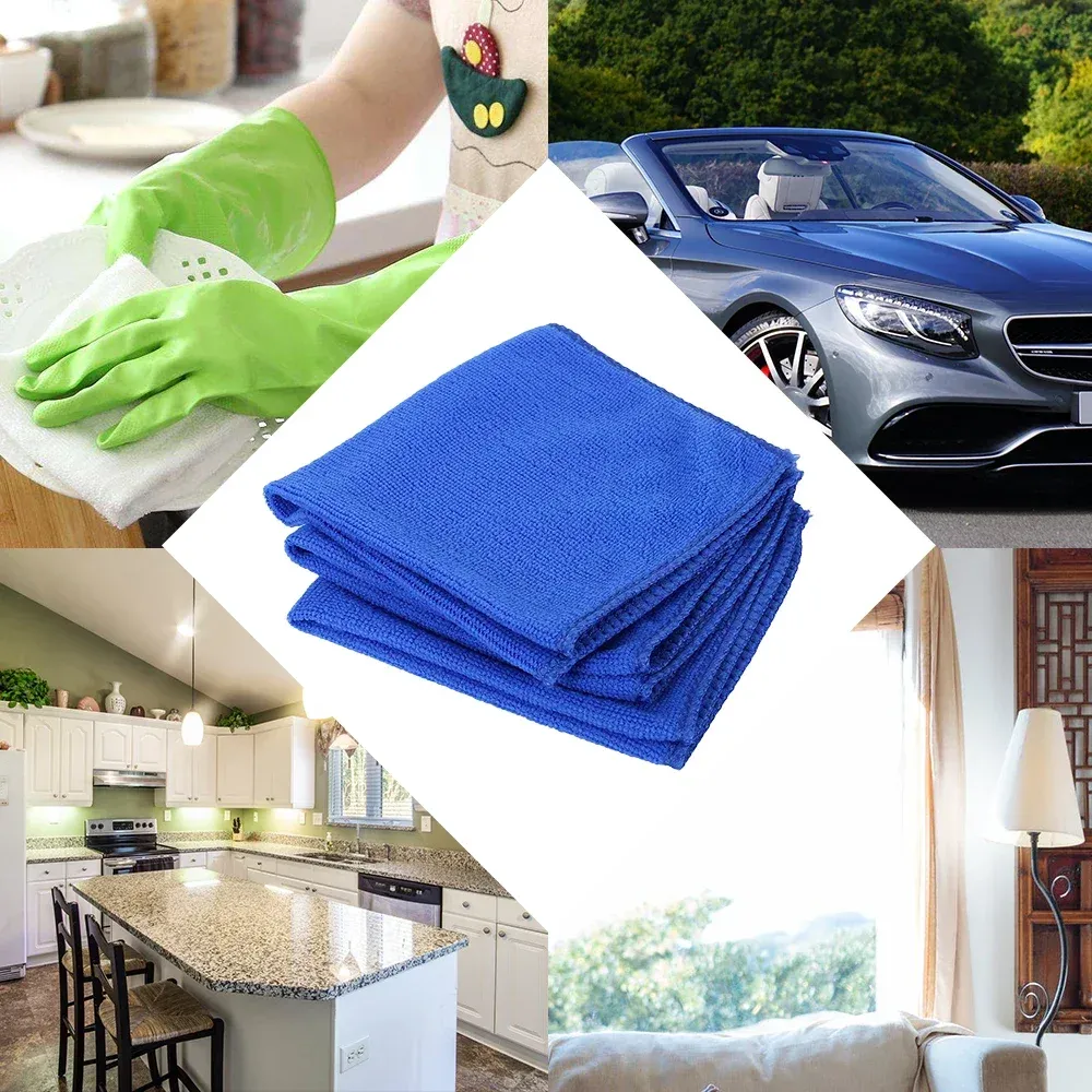 Serviette microfibre pliée