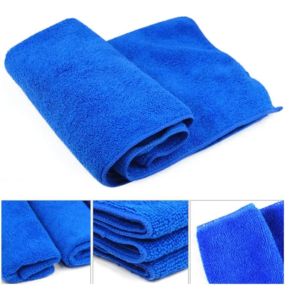Serviettes microfibre en situation