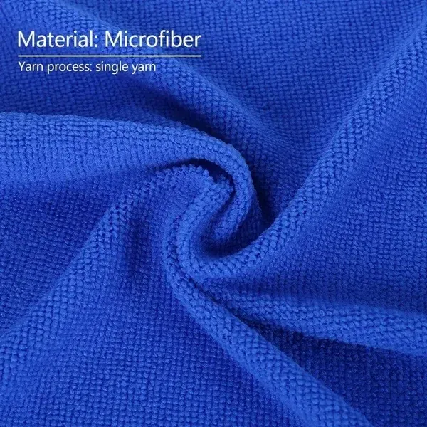 Serviette microfibre en situation