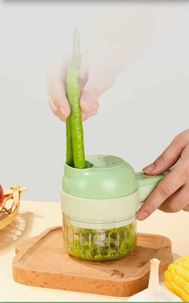 Utilisation du hachoir à aliments en cuisine