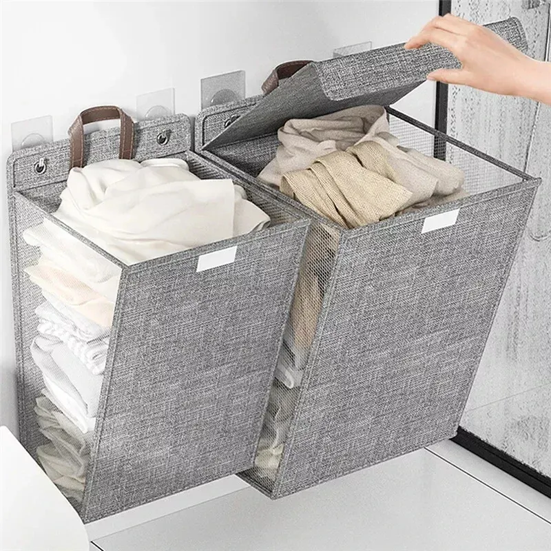 Crochet adhésif pliable multifonctionnel sans perçage pour mur, pour linge, en maille, 1 pièce 2
