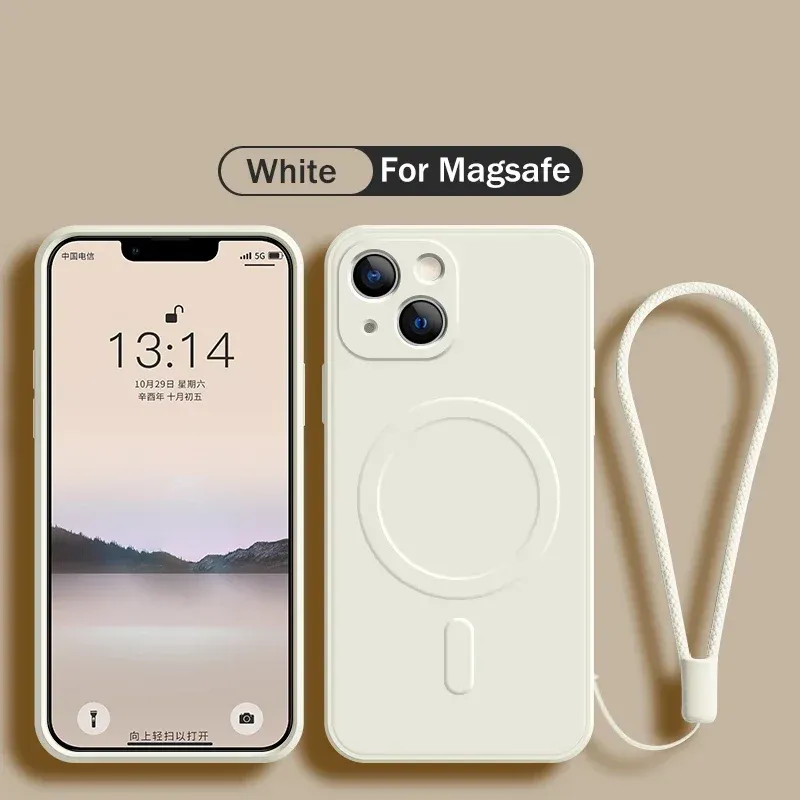 Coque magnétique en silicone vue de face