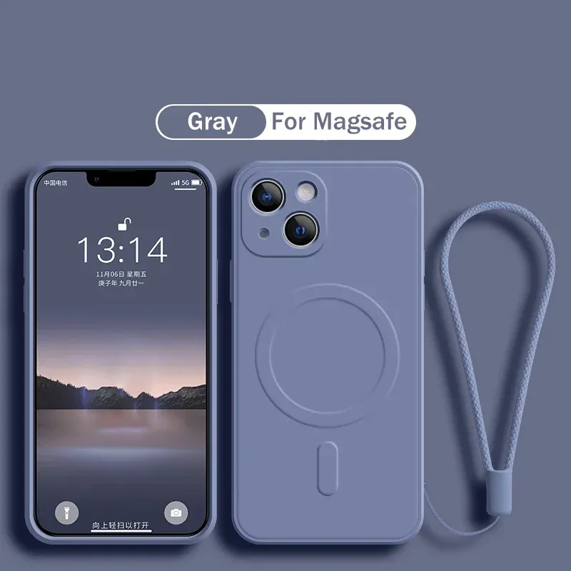 Coque de téléphone magnétique au style minimaliste