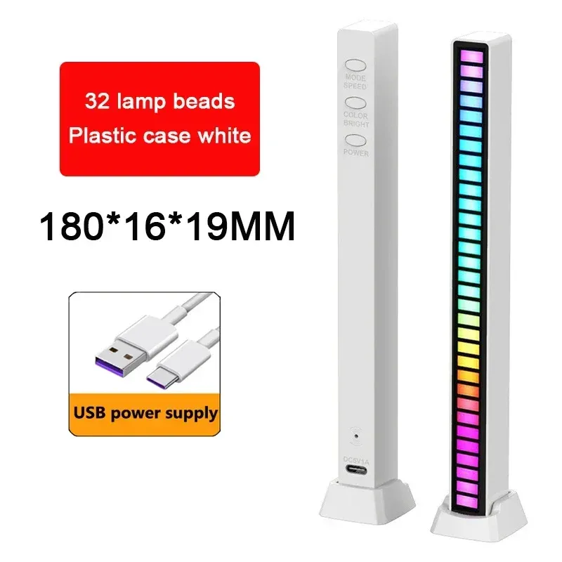 Bande lumineuse LED RGB à synchronisation musicale pour bar, voiture, salon, TV et jeux 9