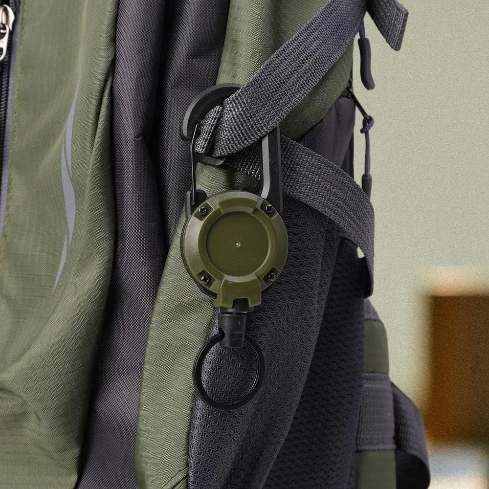 Porte-clés rétractable en situation