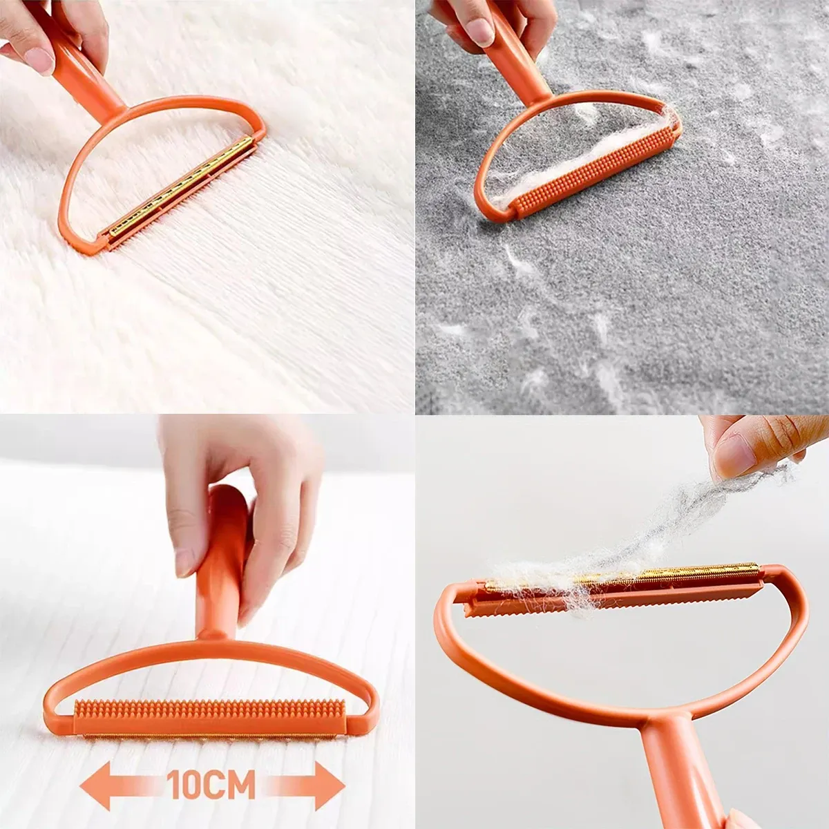 Dissolvant de peluches portable pour pulls, vêtements et tapis, idéal pour poils d'animaux 2