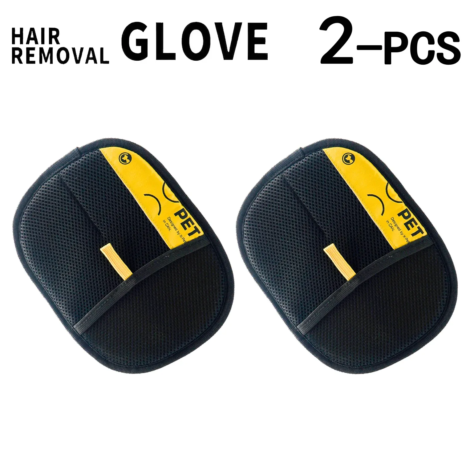 Gants de toilettage 2 en 1 pour chats et chiens, électrostatiques, réutilisables et lavables, avec brosse rouleau anti-peluches, sans danger et non toxiques 9