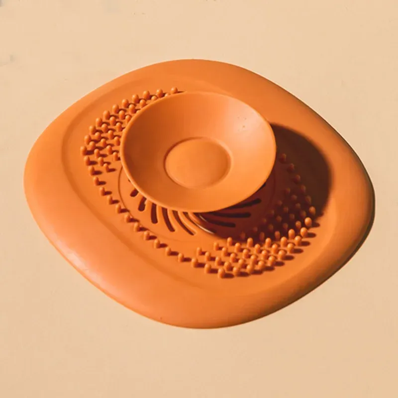 Bouchon de vidange et filtre anti-cheveux pour évier de cuisine et douche 7