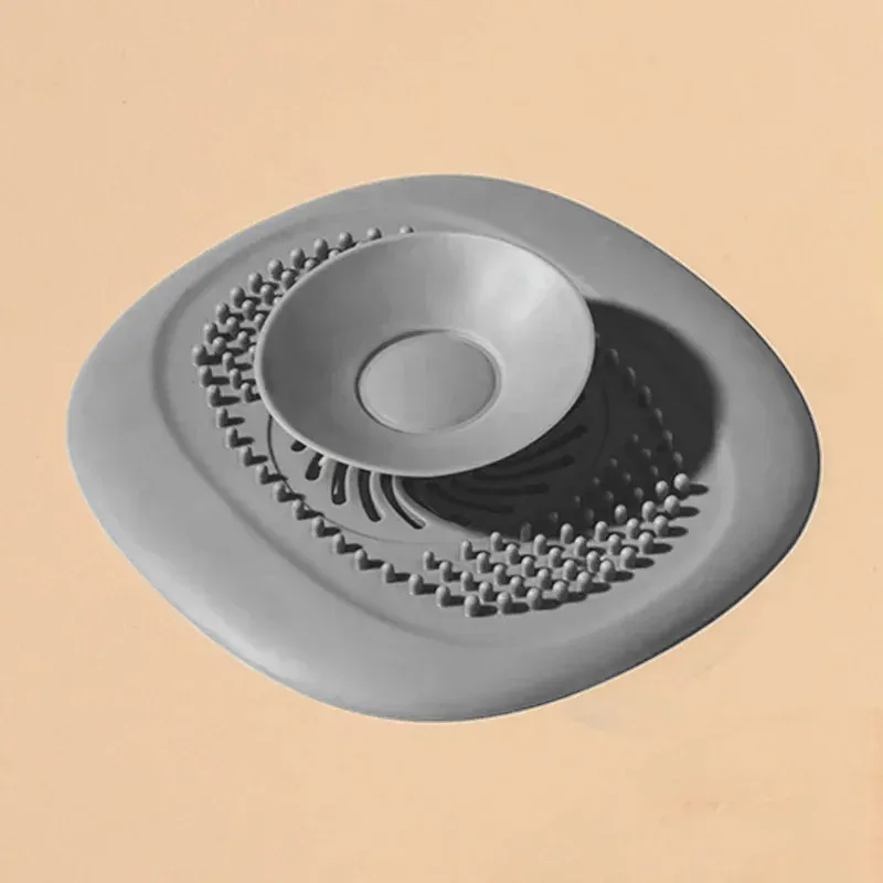 Bouchon de vidange et filtre anti-cheveux pour évier de cuisine et douche 10