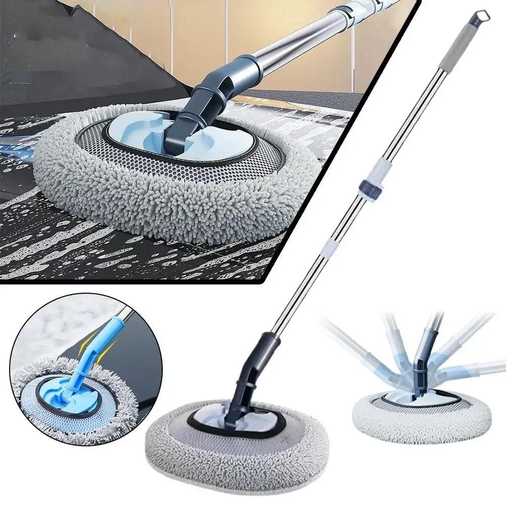 Brosse de nettoyage pour voiture en situation