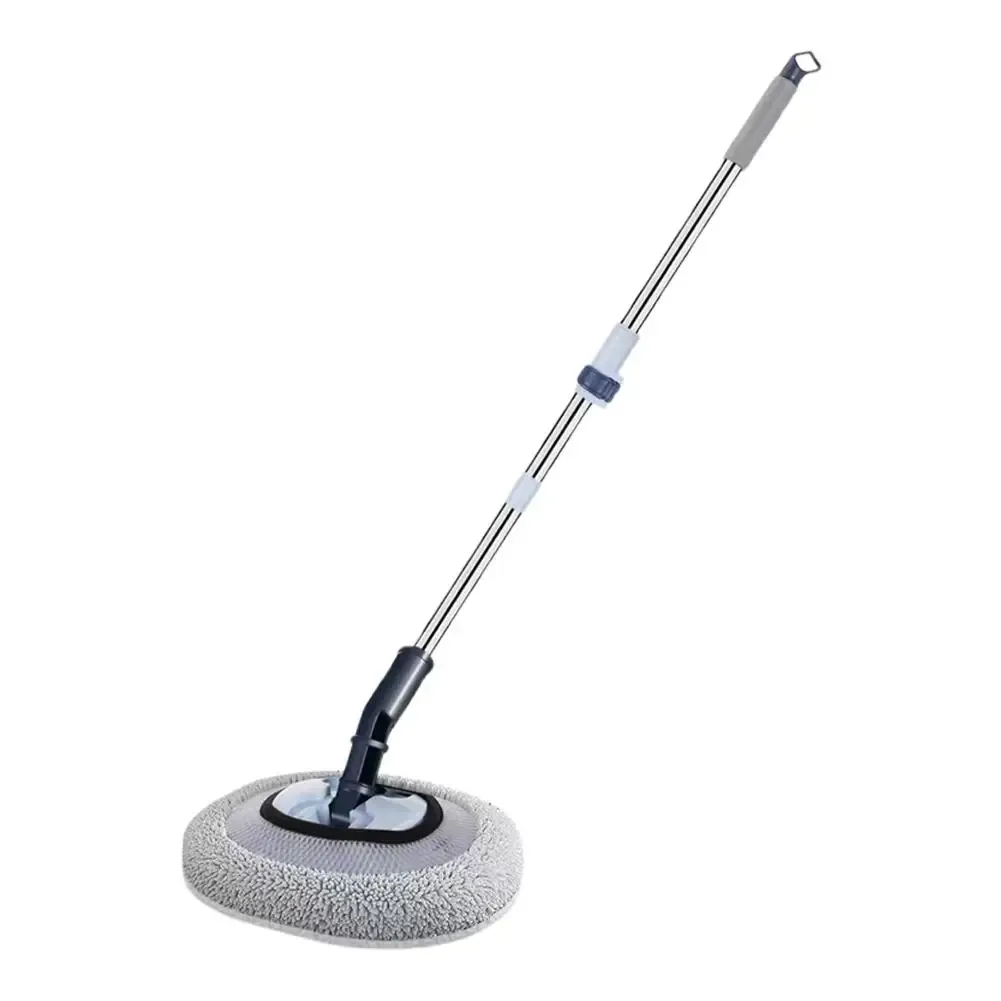 Brosse de nettoyage pour voiture à manche télescopique, balai multi-usages à long manche, brosse universelle pour vitres de voiture 7