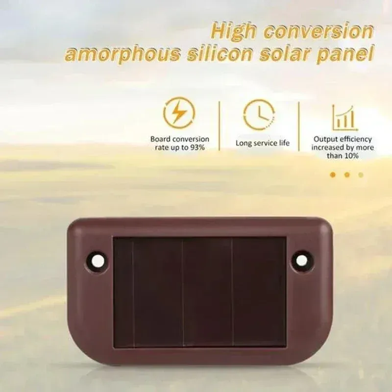 Lampe solaire LED pour extérieur, lot de 1, 4, 8 ou 12 pièces, étanche, éclairage de jardin, pont, escalier, terrasse et patio 6