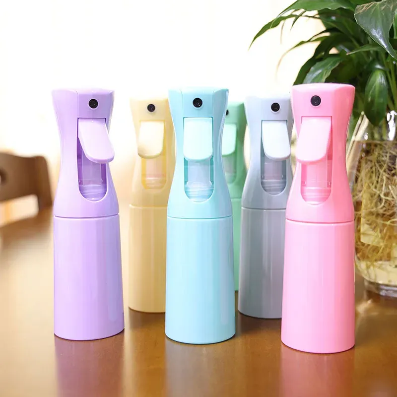 Flacon pulvérisateur rechargeable à brume fine, 200/300/500 ml, pour salon de coiffure, hydratation quotidienne et jardinage - Image 1